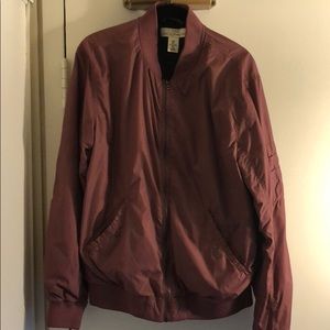 Magenta (Pink/Purple) H and M Bomber Jacket